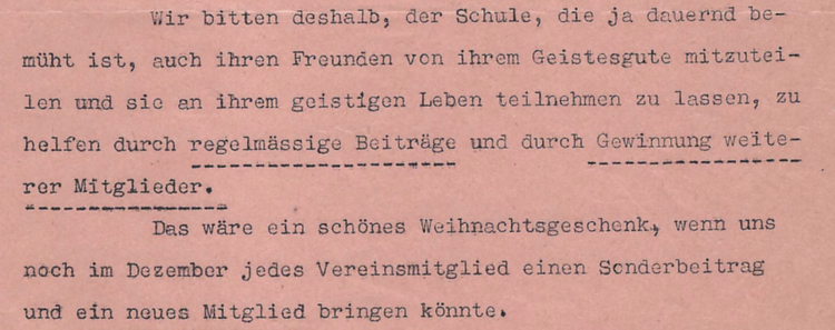 Dokument aus dem Archiv der Rudolf Steiner Schule Hamburg-Wandsbek